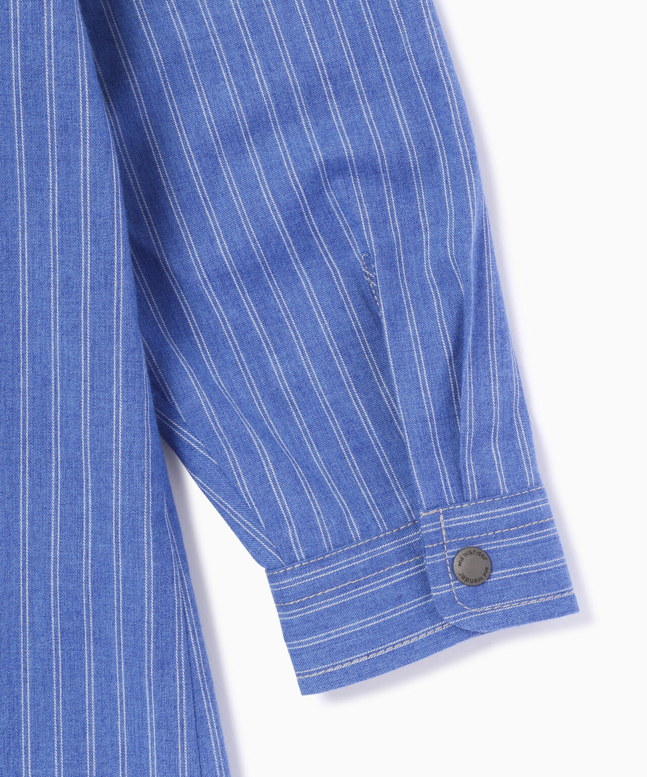 C/W stripe long shirt (W)