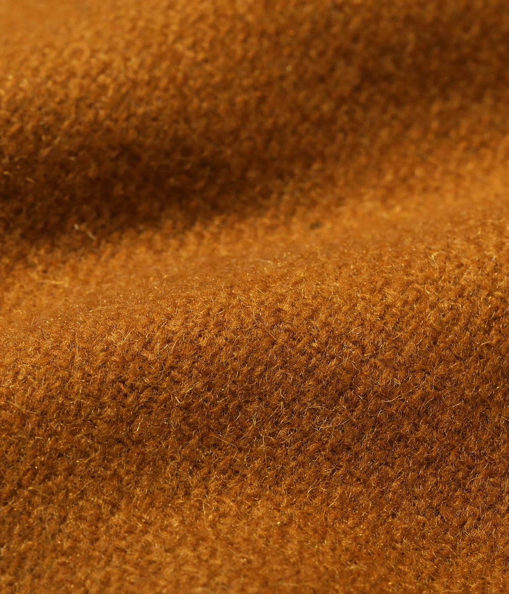 30oz. WOOL MELTON AWARD JACKET “POLAR BEAR” (GOLD)