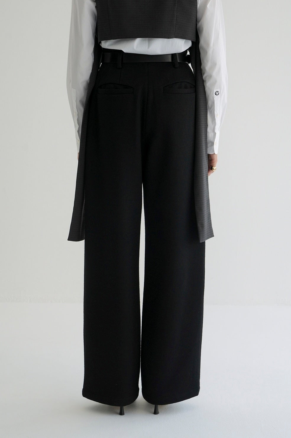 HIGH WAIST WIDE PANTS