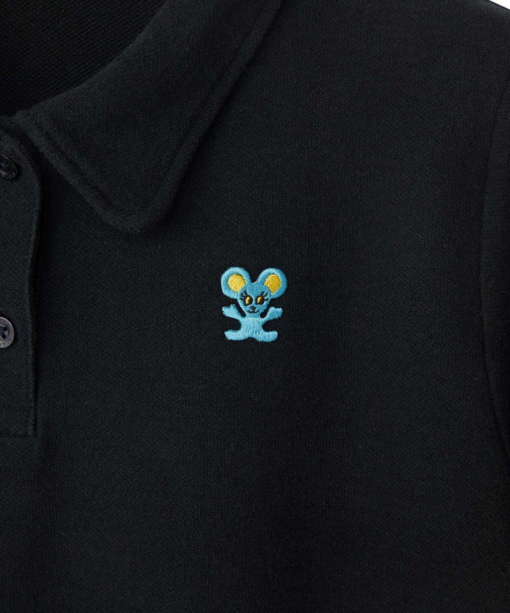 HYS Mouse Embroidery Polo Shirt