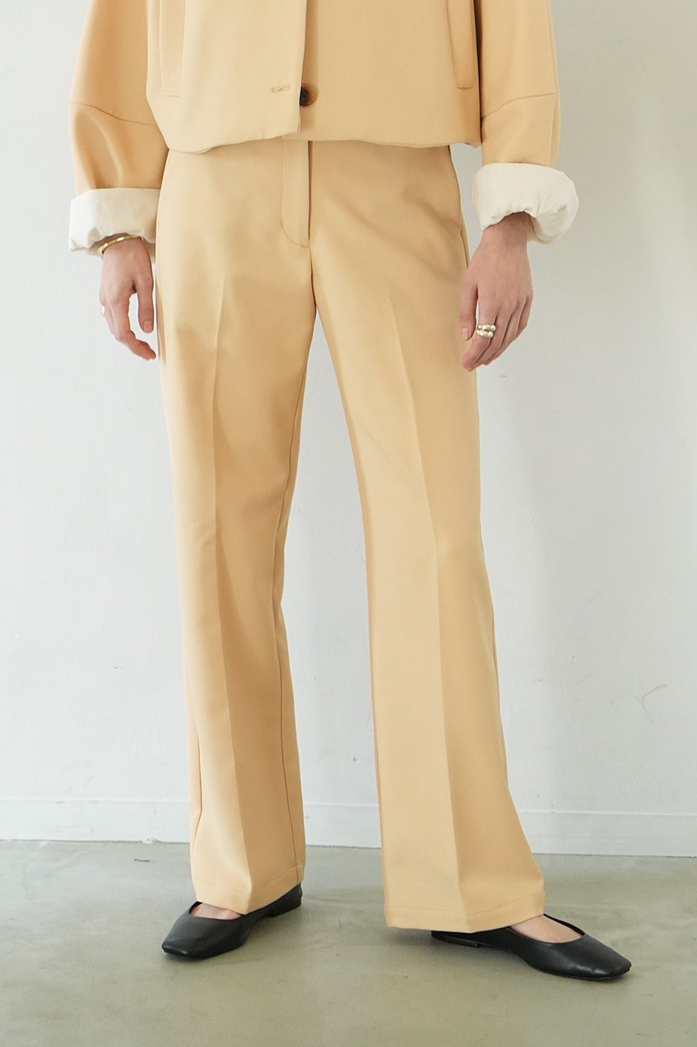 LOW WAIST STRAIGHT PANTS