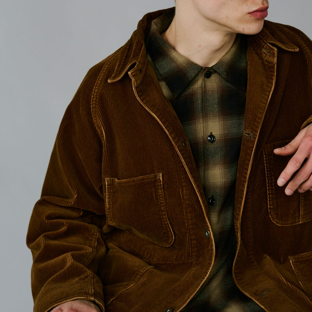 GL15738 /  9W CORDUROY WORK COAT