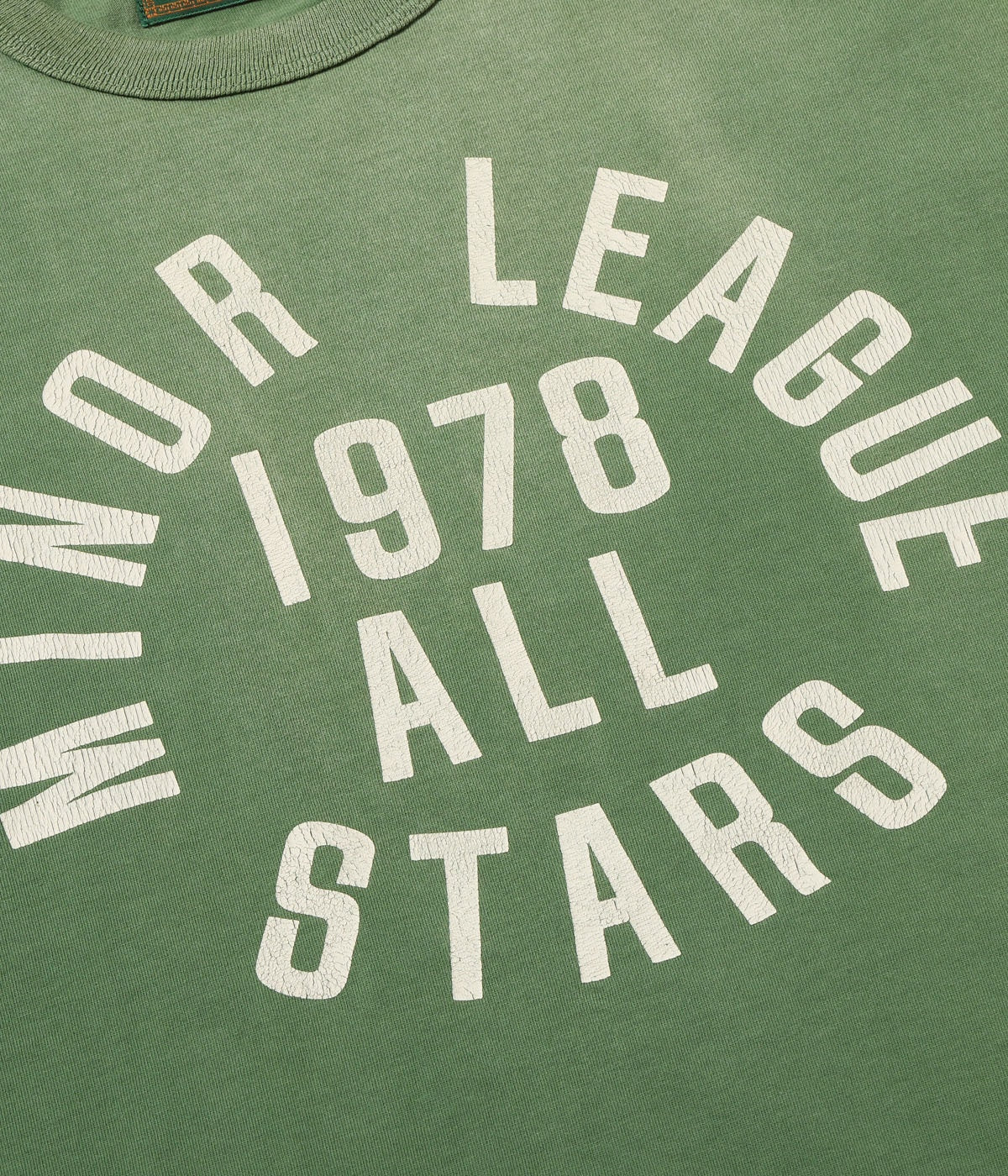 Moduct Print T-Shirt Aging Model '1978 Miner League All Stars'