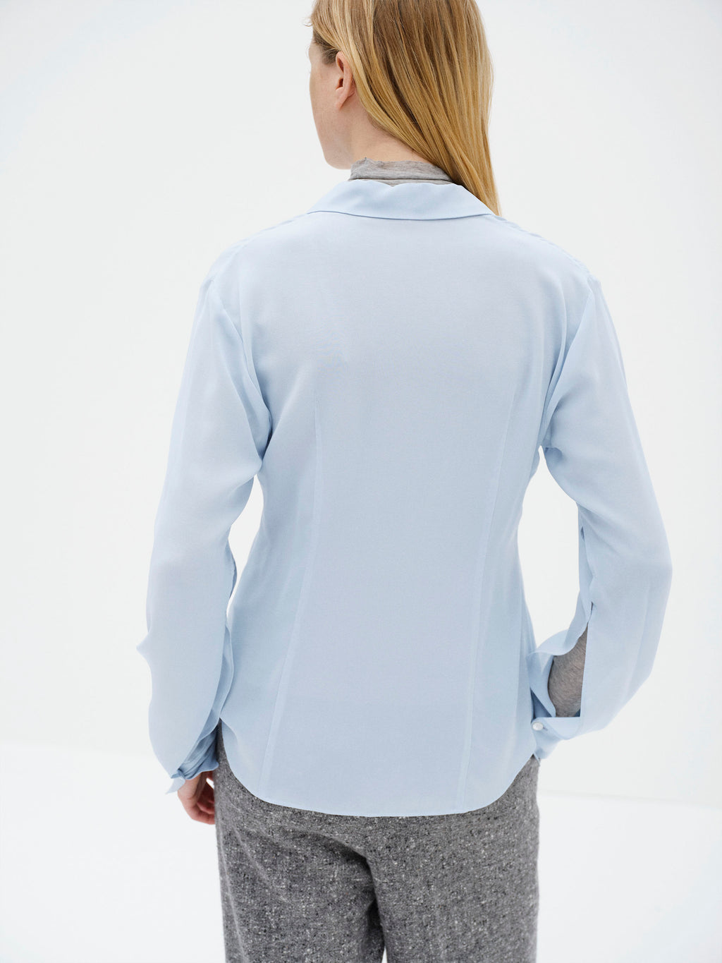 AIRY SILK GEORGETTE SHIRT