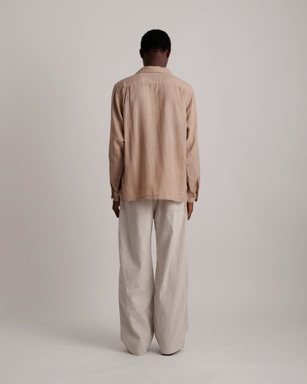 LOT.101 OPEN COLLAR SHIRT