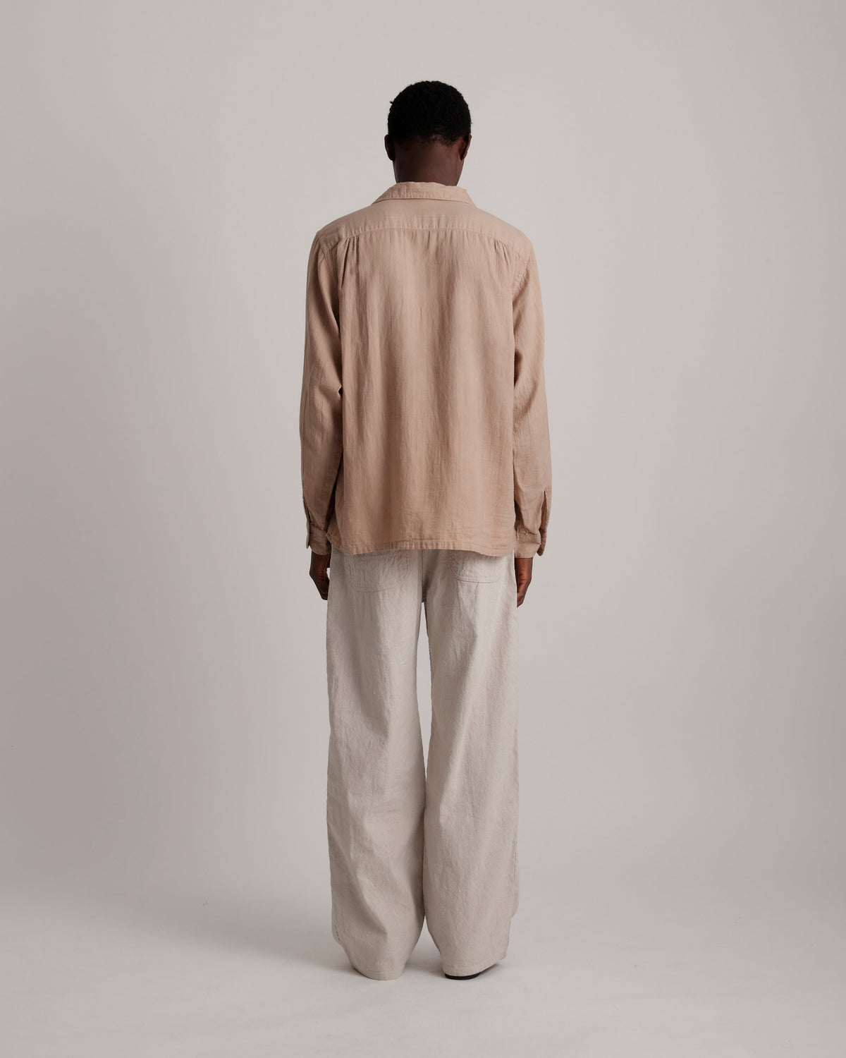 LOT.101 OPEN COLLAR SHIRT