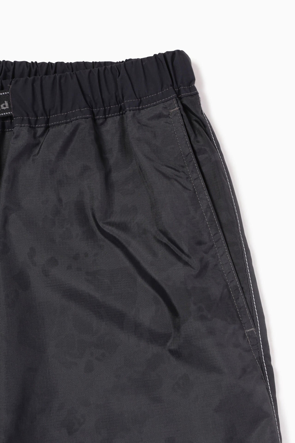 printed nylon short pants