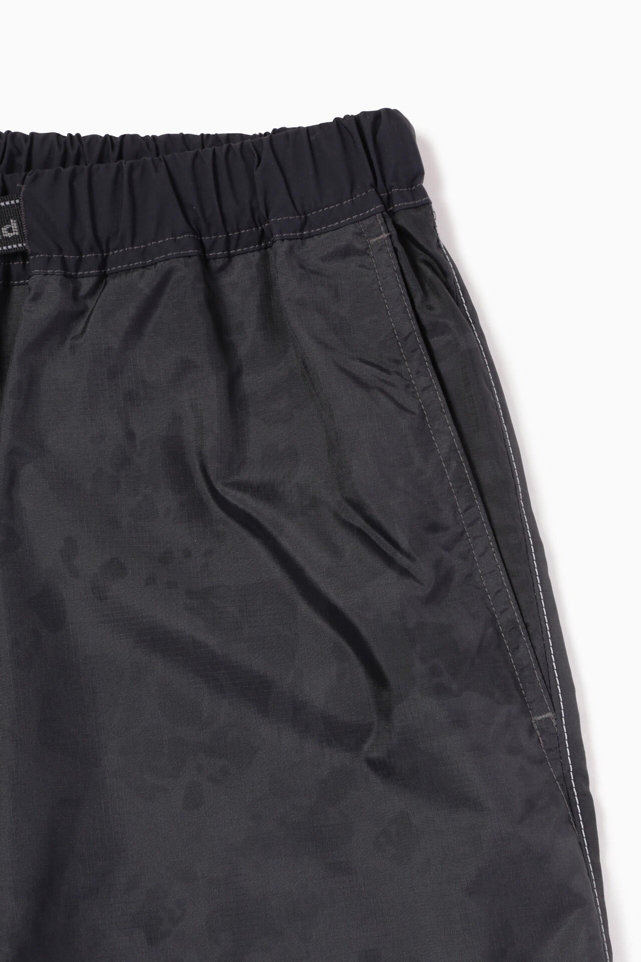 printed nylon short pants