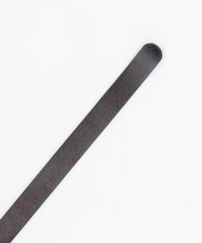 Cowhide Narrow Belt (Genuine Leather)