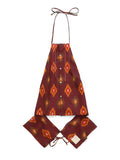 KASURI Bib Chalk Camisole