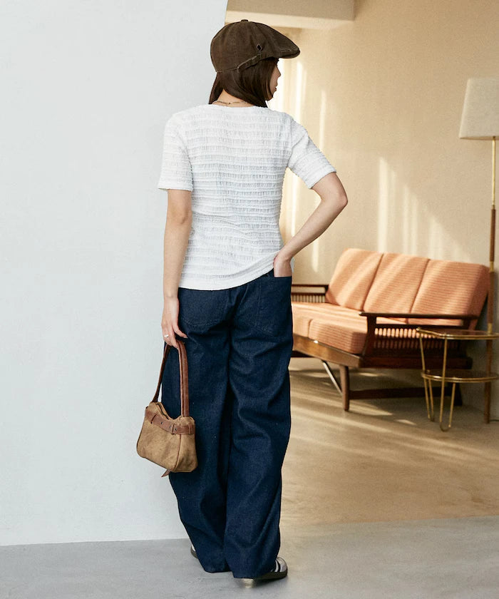 LOVE POP STUDIO Tuck Curve Pants Limited Edition
