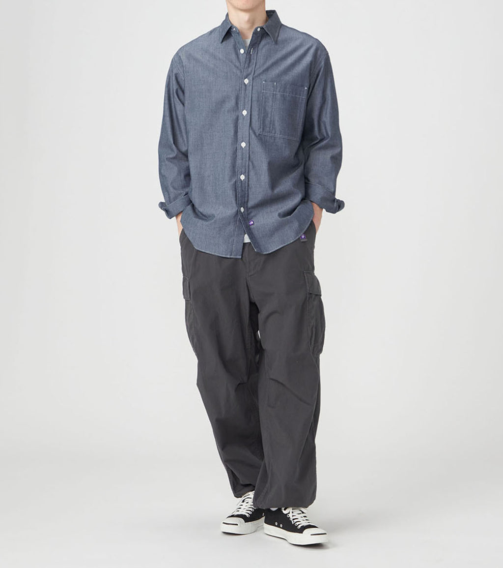 Regular Collar Chambray Field Shirt