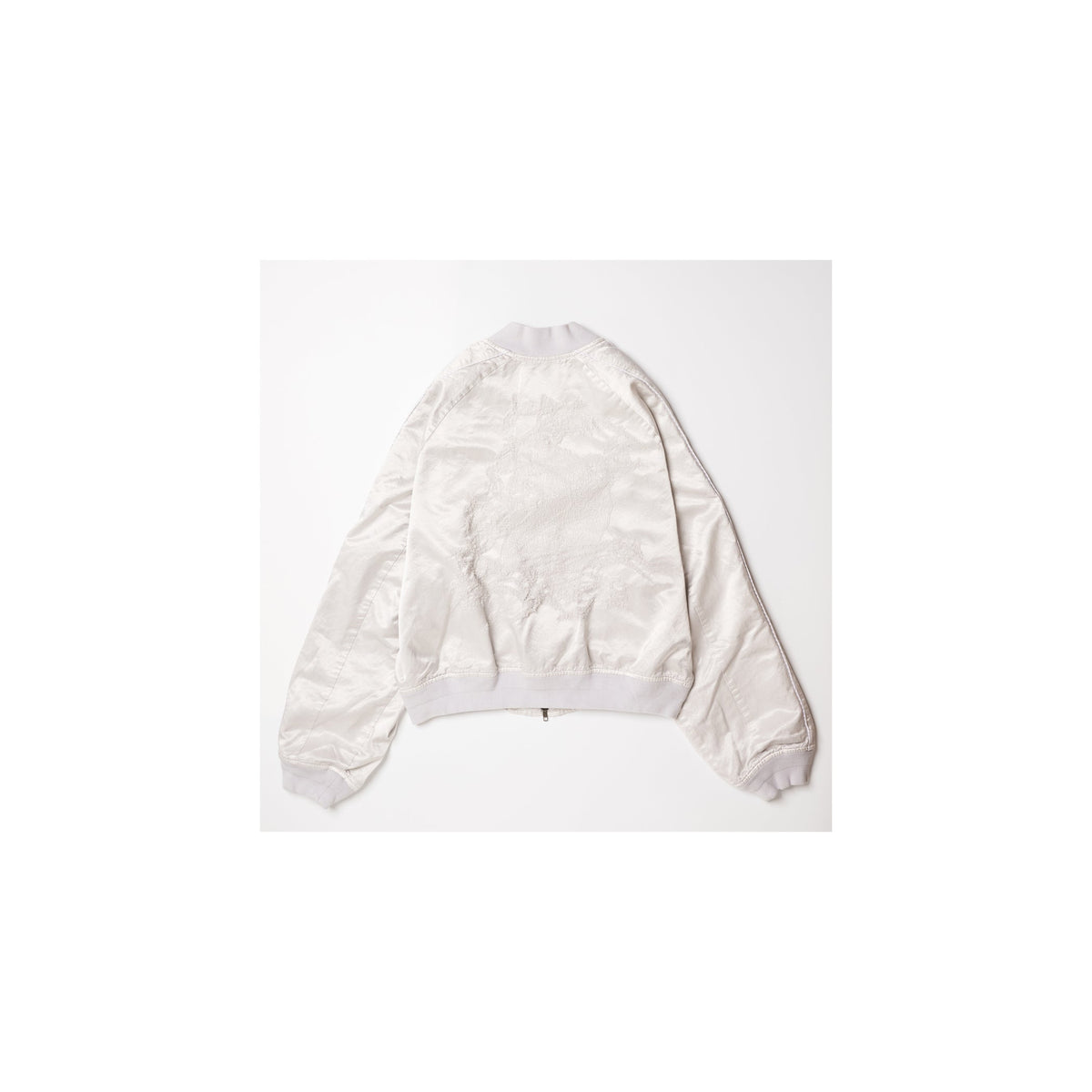 THREADLESS AIR EMBROIDERY SOUVENIR JACKET : L.GREY