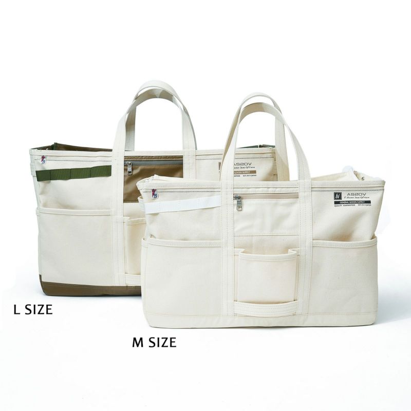 ALBERTON CANVAS TOTE sizeL/WINE