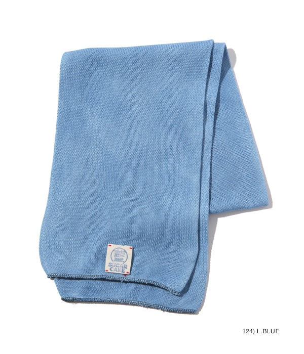 Awa Indigo Dyed Cotton Scarf, Neckwear