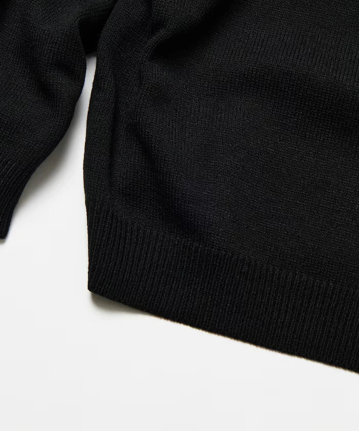 Relaxed Fit Easy Care Washable Turtleneck Knit