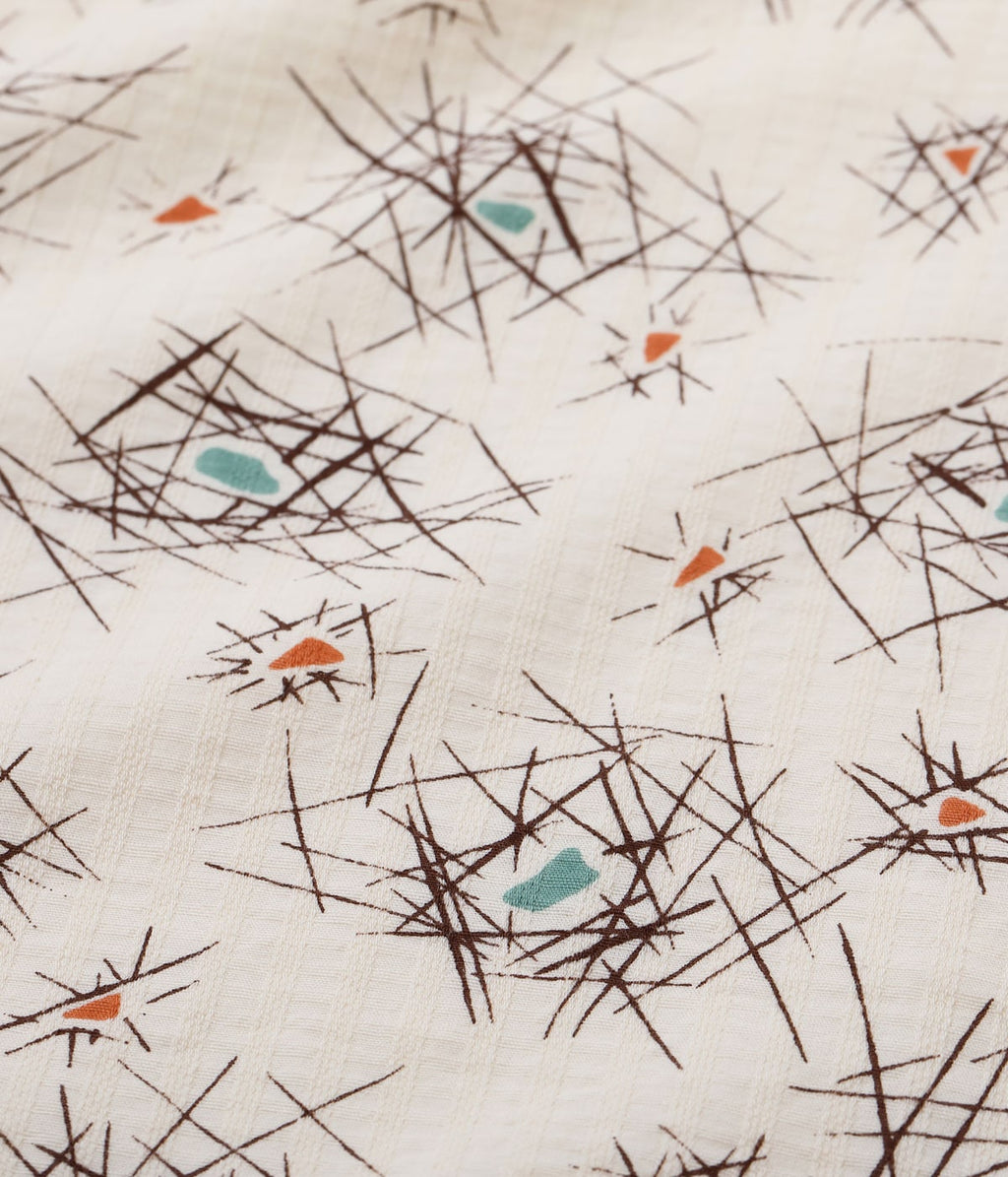 Dobby Cotton Open Shirt “Atomic”