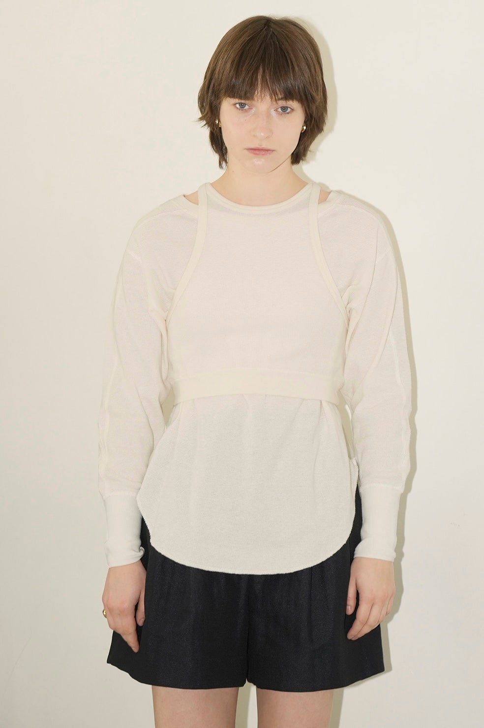 LAYRED BUSTIER THERMAL TOPS