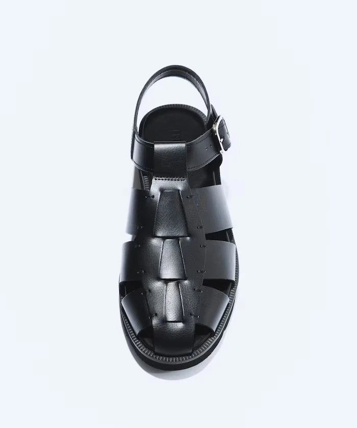 Rain And Shine Leatherette Gurkha Sandals