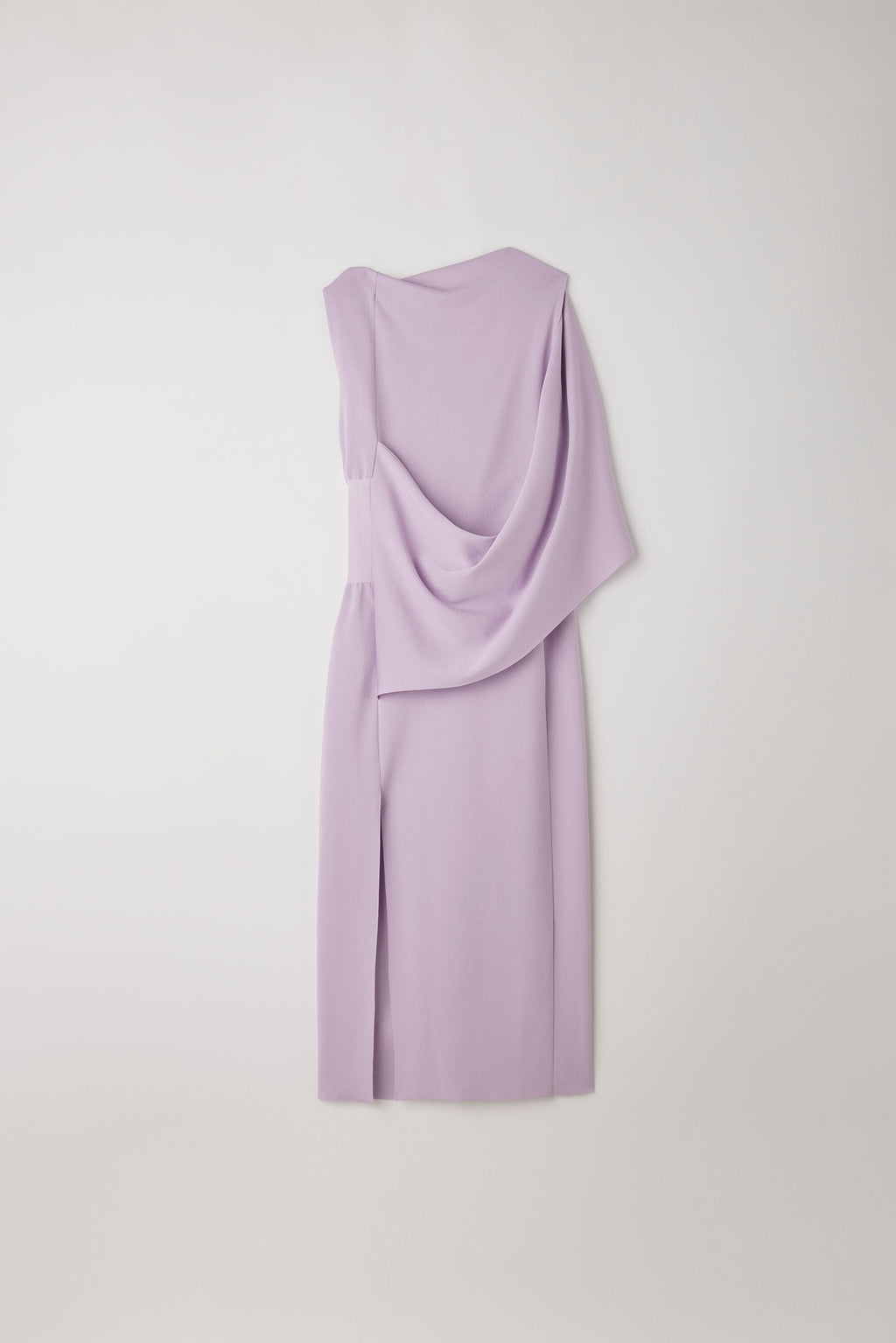 AC MILAN DRAPED SLEEVELESS DRESS