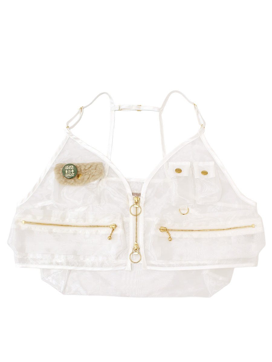 Sheer Pearl Fishing Vest