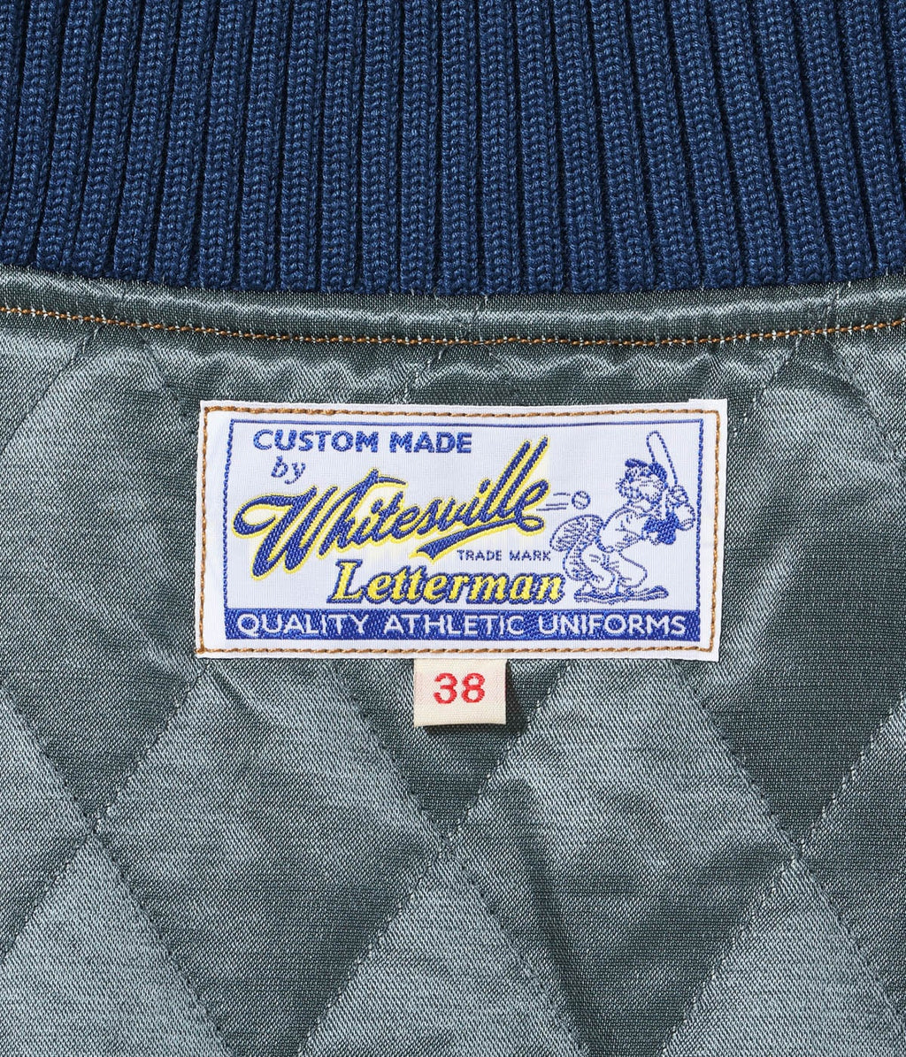 30oz. WOOL MELTON AWARD JACKET “POLAR BEAR” (GOLD)