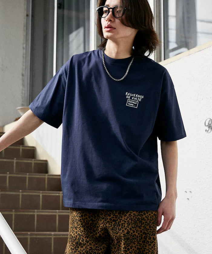 Love Pop Studio Travel Note Typography T-Shirt