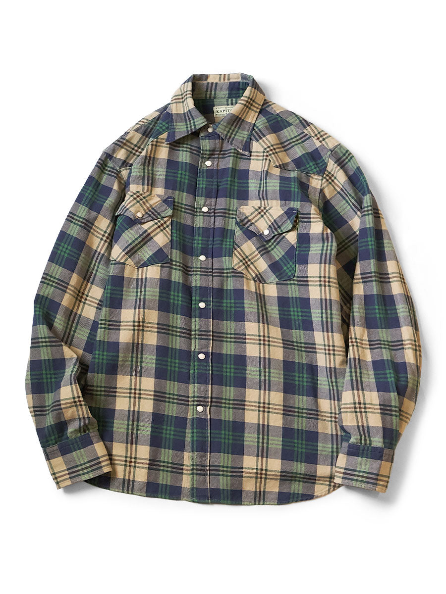 Columbia Check Husky Western Shirt