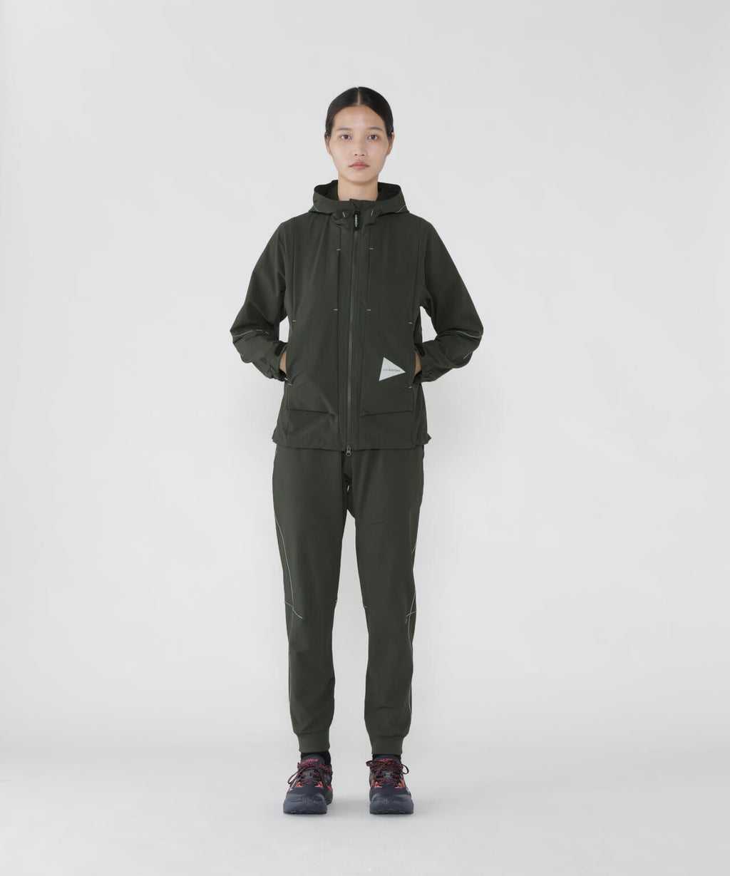 light stretch shell sarouel pants