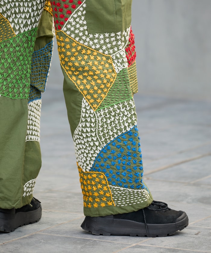 Vintage Hand-Stitched Remake Military Pants