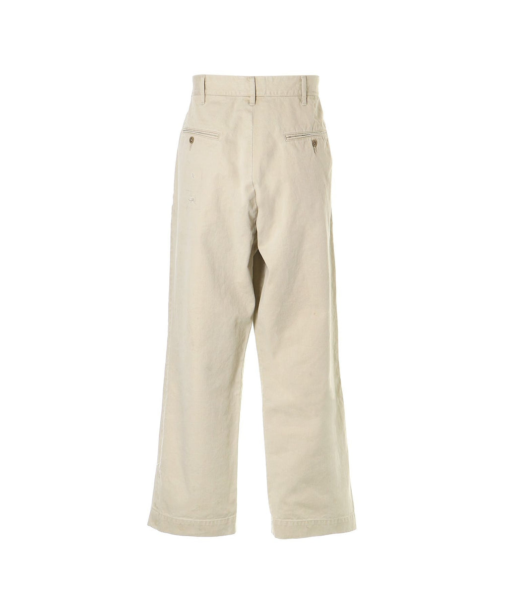 Woman On Skull Stamp Chino Pants
