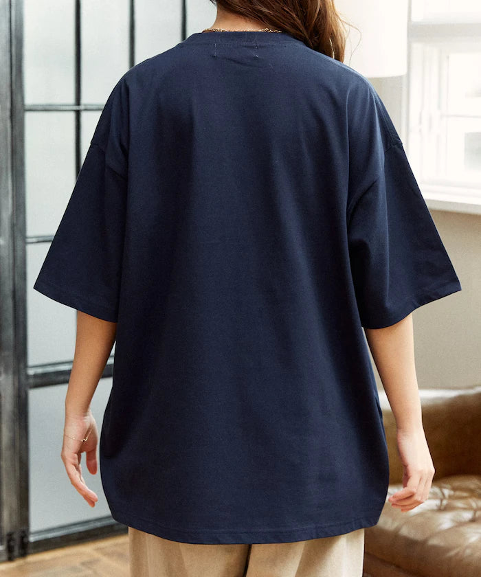 <Functional Material> Shime Bright Dog Print T-shirt Limited Edition