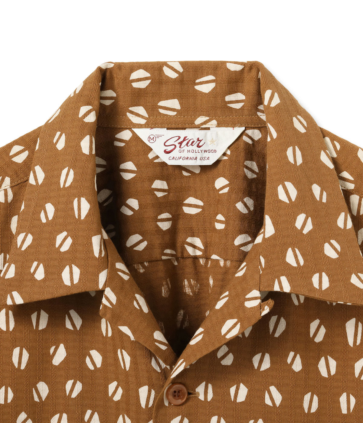 DOBBY COTTON OPEN SHIRT “BLUE MOUNTAIN”