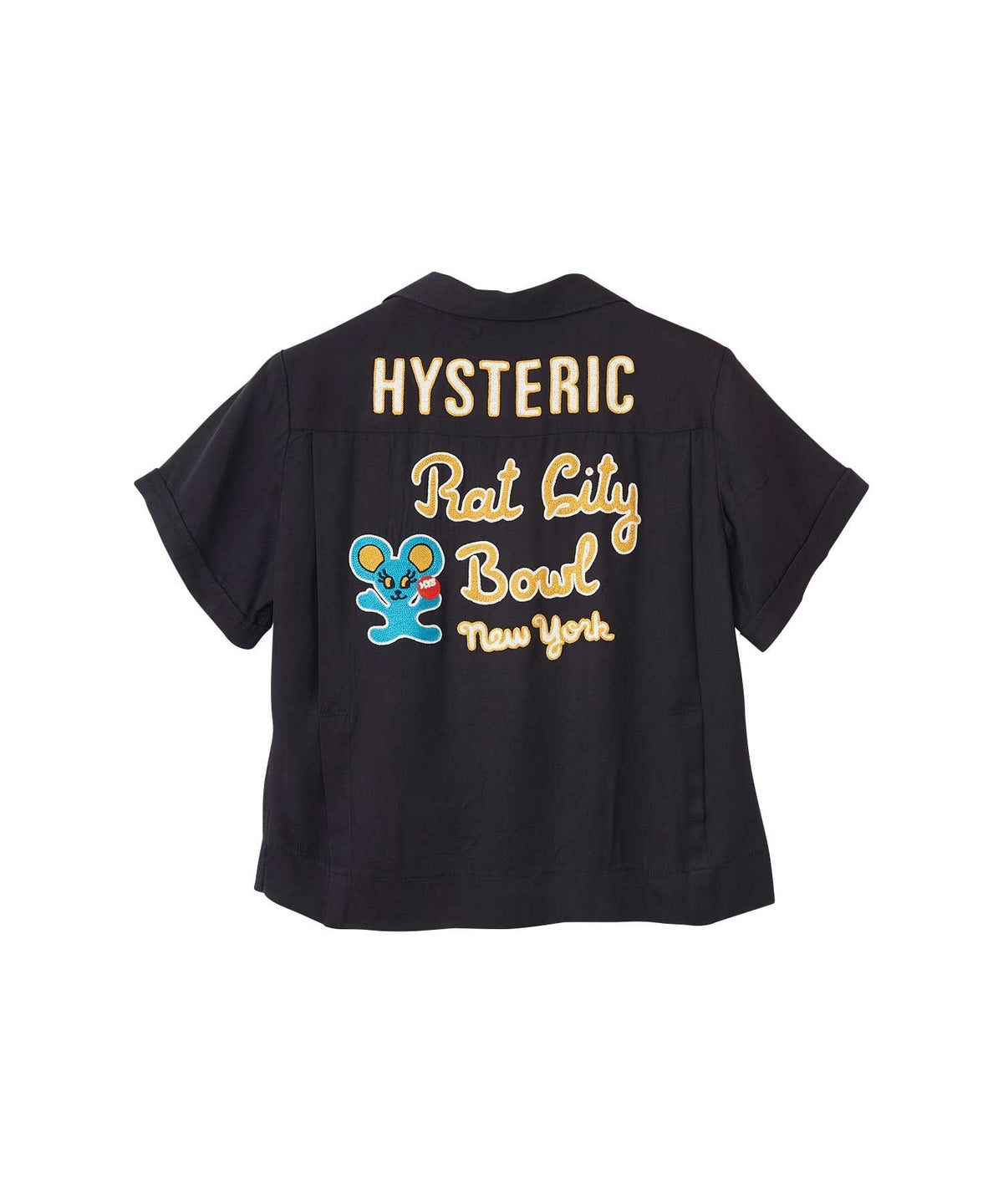 RAT CITY BOWL Embroidered Bowling Shirt