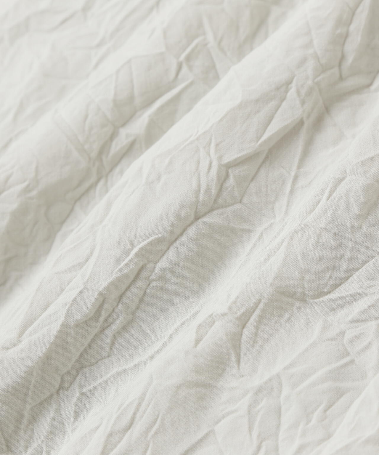 washer pleated open SS shirt (M)