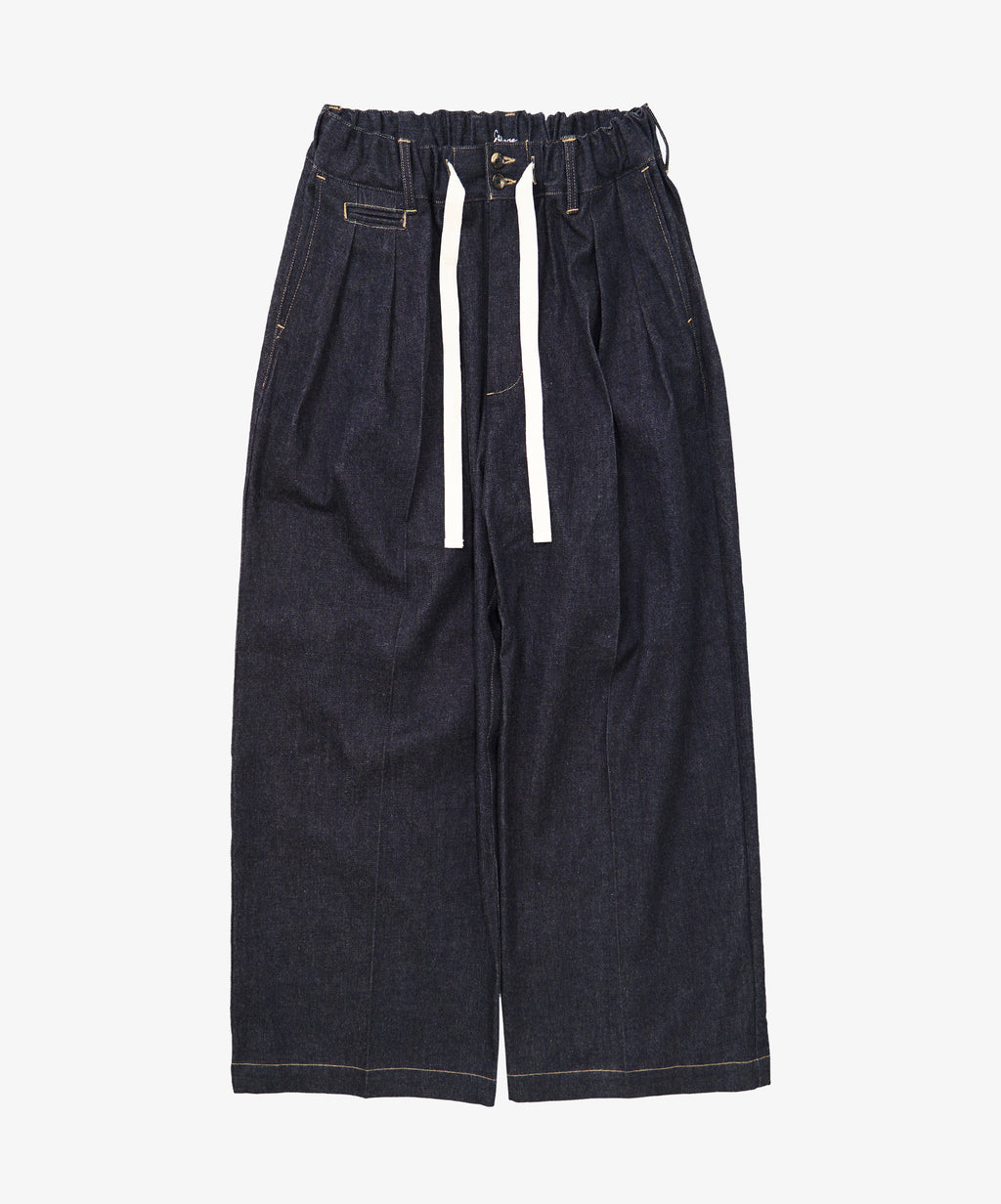 hakama pants denim one wash