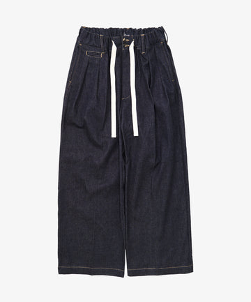 hakama pants denim one wash