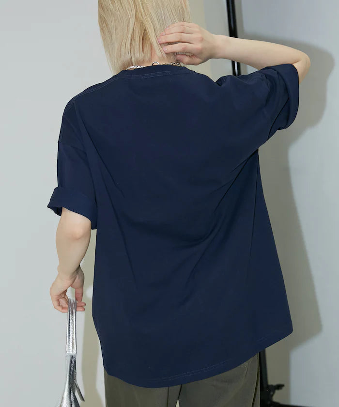<Functional Material>Mickey Mouse Face T-Shirt Limited Edition
