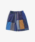 circular shorts bleu de travail five
