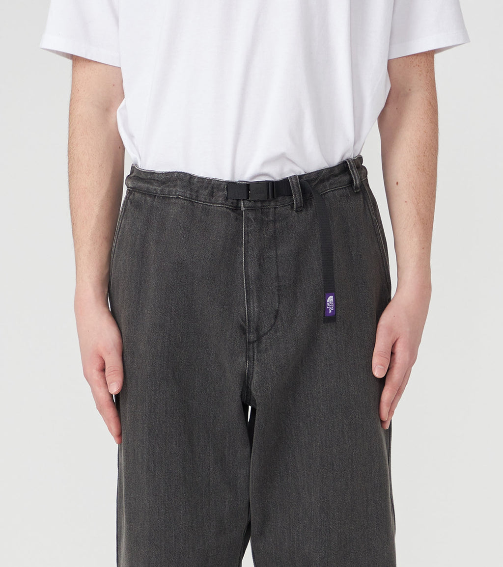 Denim Wide Tapered Field Pants