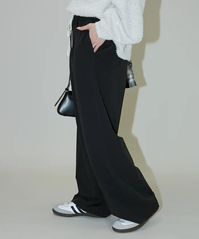 West Shearing Panel Easy Slacks Pants Limited Edition