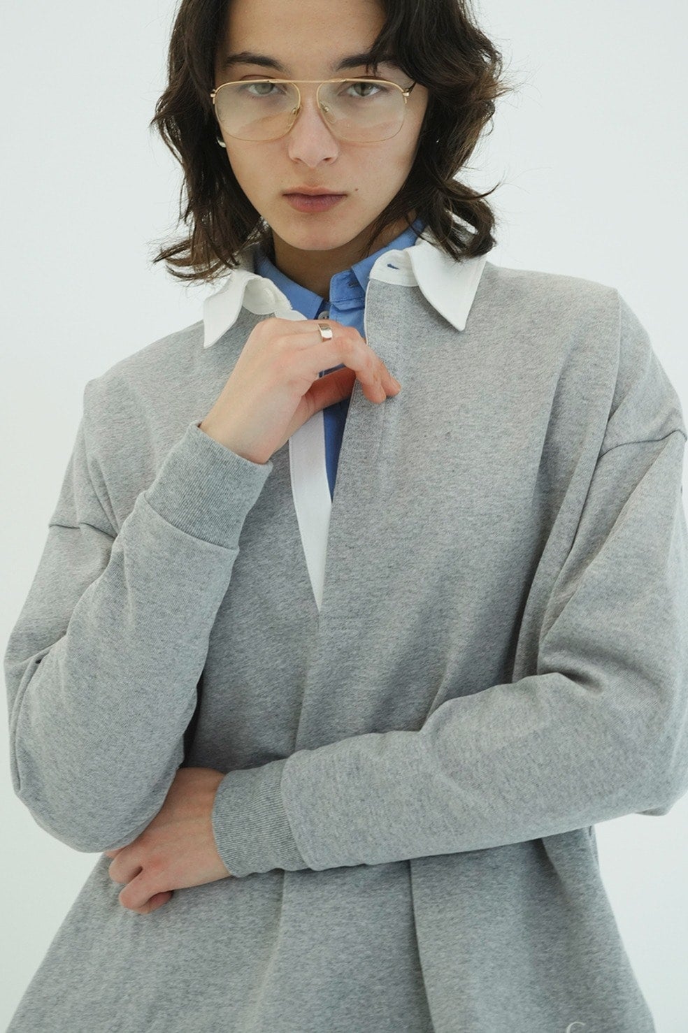 DEEP NECK WIDE RUGBY SHIRTS