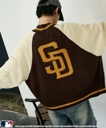 Custom ZIP KNIT CARDIGAN