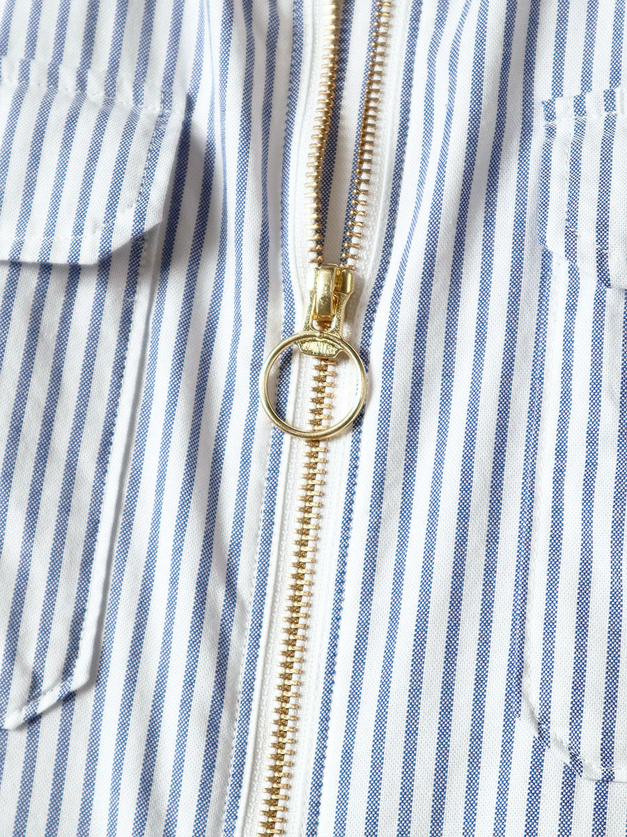 OX Stripe Drizzler Work Shirt Dress