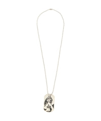 Guitar Girl Ball Chain Necklace