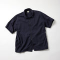 GL39433 / VAT DYE CHAMBRAY ZIP SHIRT