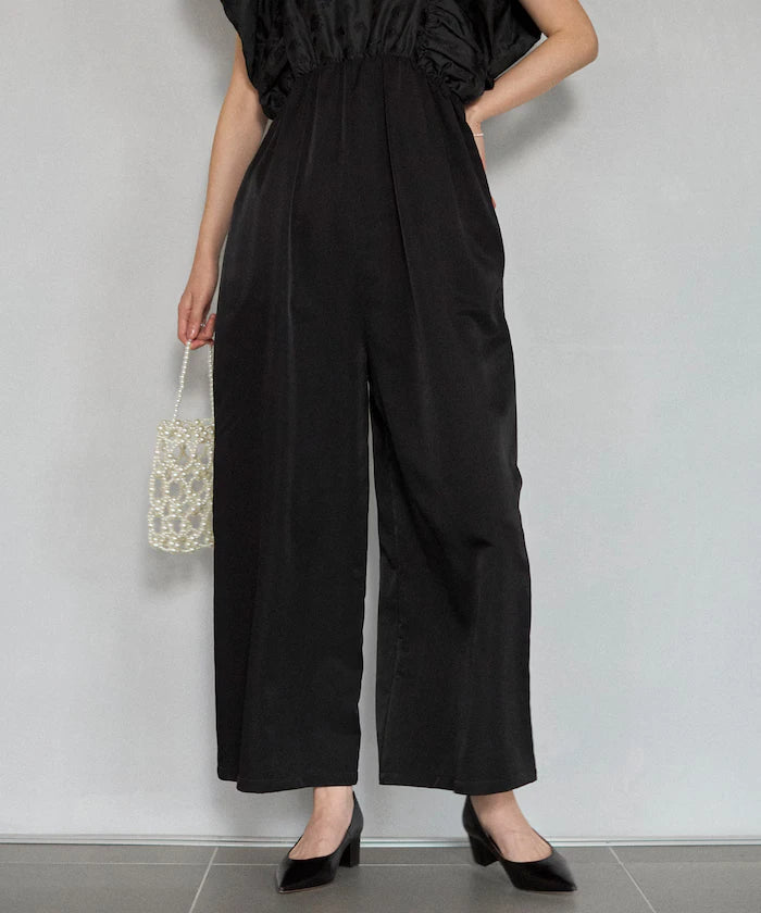 2WAY Flower Sheer Jacquard Docking All-in-One