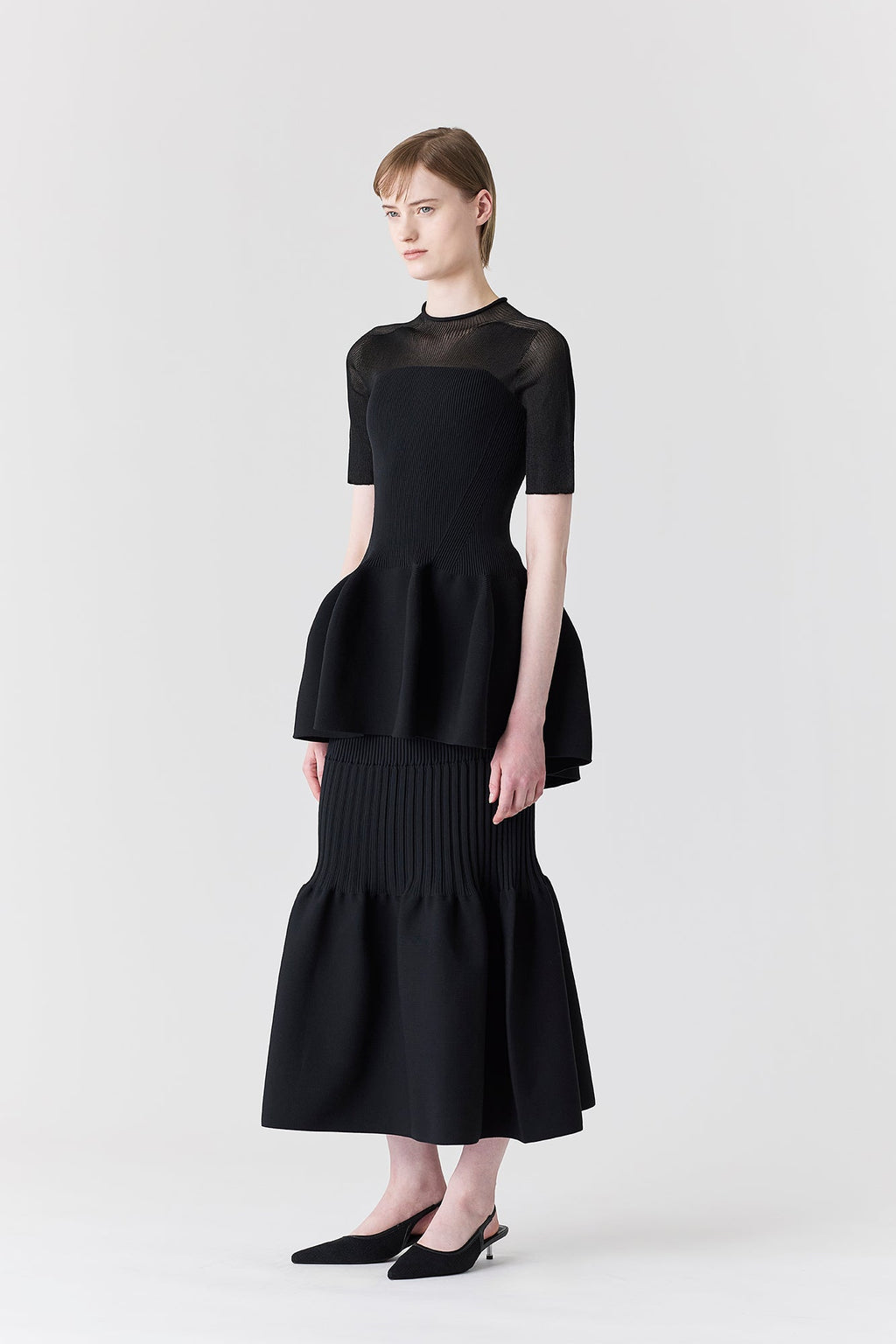 POTTERY LUCENT DECOLLETAGE SHORT SLEEVE TOP