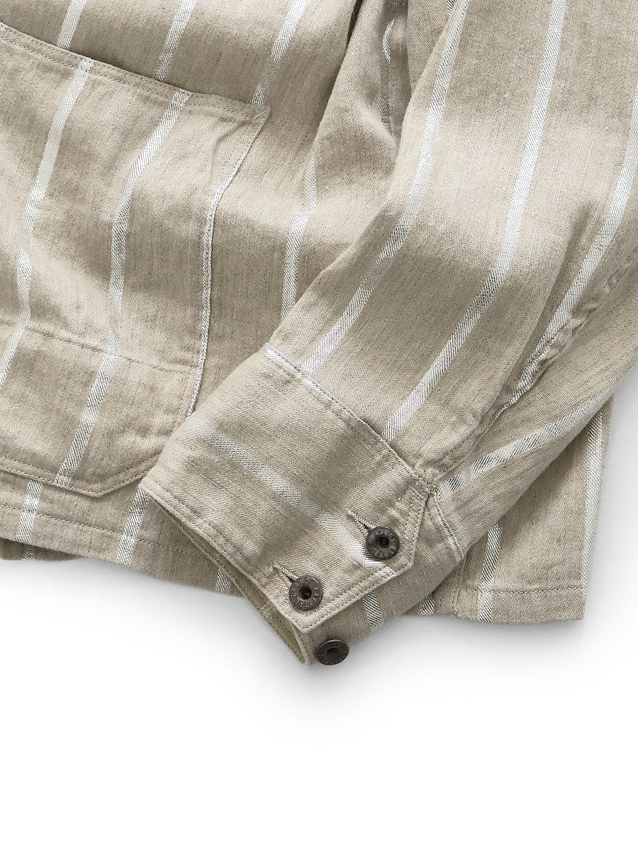 Linen Glitter Filly Stripe CACTUS...