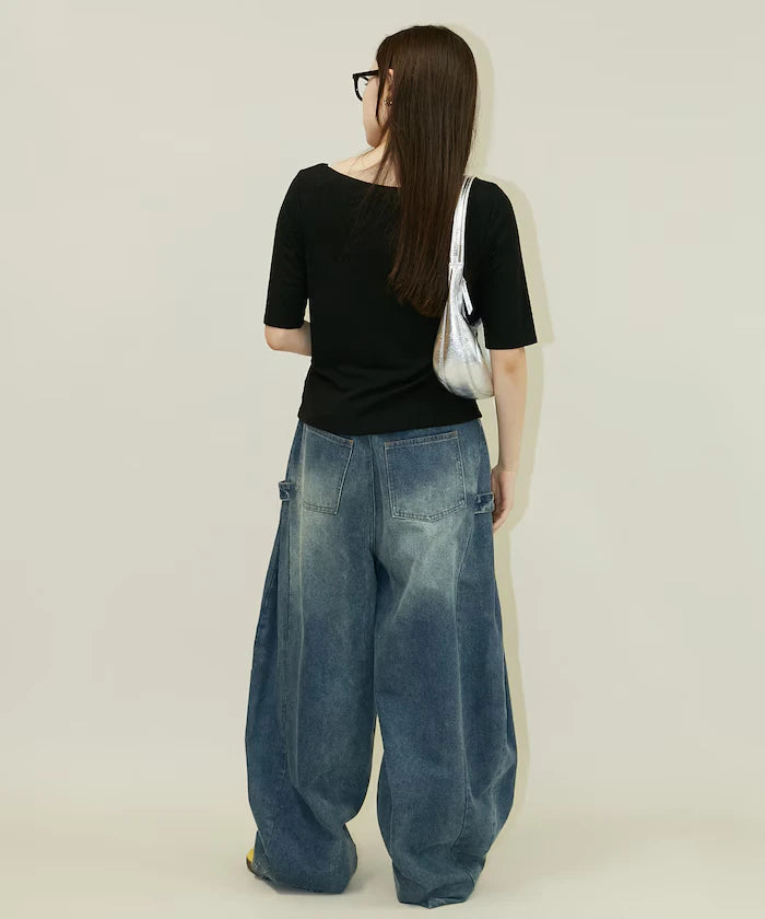 Race Layered Tereko Draped T-Shirt Limited Edition